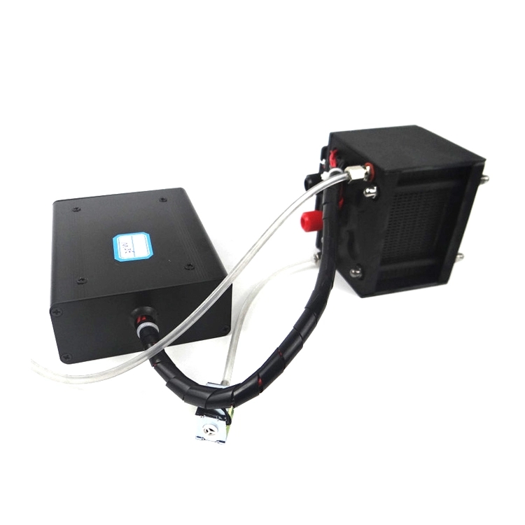 Pila de pila de combustible de hidrógeno de 12v Pila de pila de combustible de hidrógeno bipolar de metal de pila Pemfc de 100w Kit de pila de pila de combustible de hidrógeno