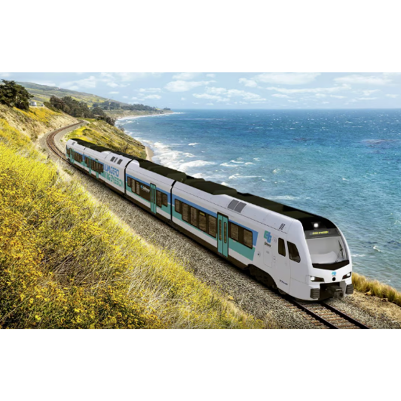 ¡$ 127 millones! California ordenó seis trenes con hidrógeno de los estadistas
