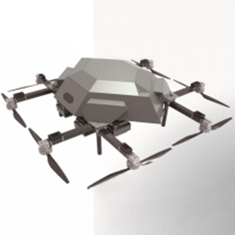 UAV distribuido de gran carga propulsado por hidrógeno