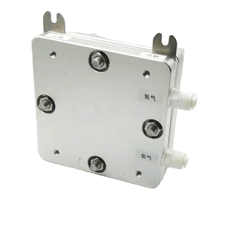 Utilización de energía verde, electrolizador de combustible de hidrógeno.
