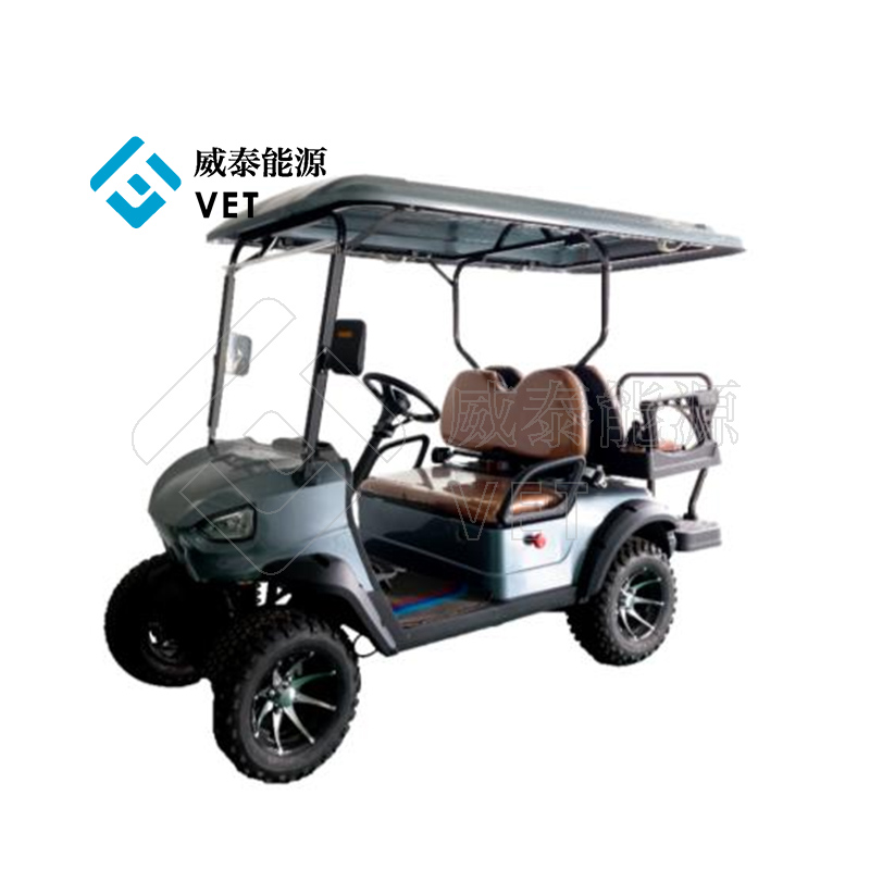 Carrito de golf fuera de carretera con hidrógeno
