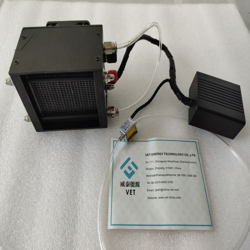Pila de combustible de hidrógeno Pemfc 12v para pila de combustible de hidrógeno bipolar de metal Drone 100w