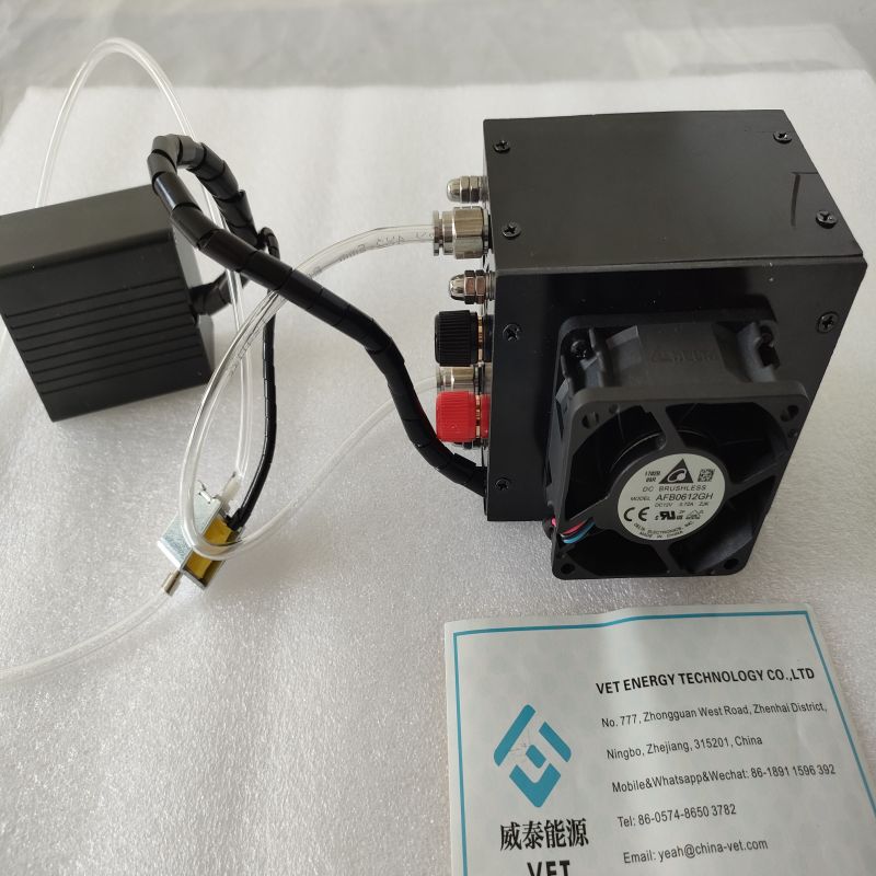 Pemfc Stack 12v Pila de combustible de hidrógeno 100w Generador de hidrógeno de batería de bicicleta alimentado por combustible de hidrógeno